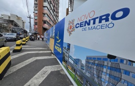 “Obra fundamental para o Centro”, afirma comerciante sobre  Complexo Administrativo de Maceió