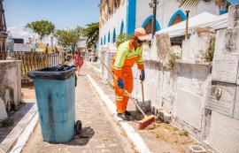 Alurb intensifica melhorias nos cemitérios públicos de Maceió para o Dia de Finados