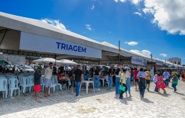 Saúde participa do 3° Mutirão Pop Rua Jud com diversos  serviços