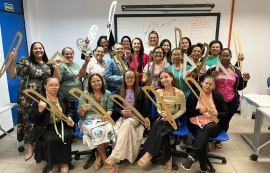 Usuárias do programa Acessuas Trabalho iniciam curso de costureiro sob medida