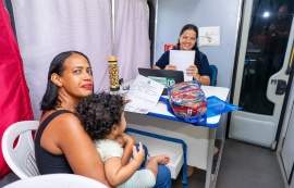 Rota da Cidadania oferta serviços da Assistência Social na Cidade Universitária