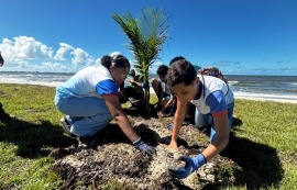 Projeto “Se tem Coqueiro tem Cuidado” é lançado no Pontal da Barra