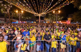 São João Massayó transmite jogo do Brasil e reúne música, cultura e torcida nesta quarta-feira (24)