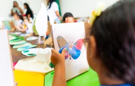 Creche Municipal Martha Célia reúne contação de histórias, música e artes em programação semanal