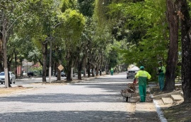 Autarquia Municipal de Limpeza Urbana realiza mutirão no Campus da Ufal
