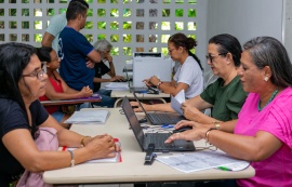 Moradores da Mangabeiras são beneficiados com atendimentos do Cadastro Único