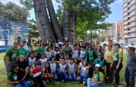 Alurb promove ação sustentável com estudantes da rede municipal
