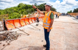 Linha Verde avança e chega ao Antares com 80% das obras concluídas