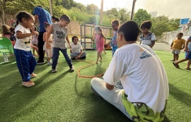 Alurb realiza ação de educação ambiental com crianças do Gigantinhos Poço