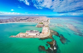 Maceió lidera avanço nas reservas de turistas estrangeiros no Brasil, aponta Civitatis