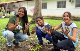 Projeto Arborizar é Massa leva educação ambiental e plantio para escola municipal