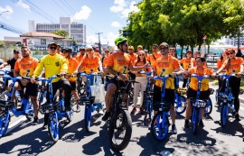 DMTT encerra Maio Amarelo com incentivo à mobilidade ativa em Maceió