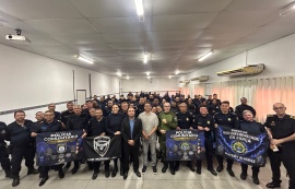 Guardas municipais concluem curso de Operador de Polícia Comunitária Aplicada