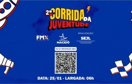Prefeitura de Maceió realiza 2ª Corrida da Juventude no dia 25 de janeiro