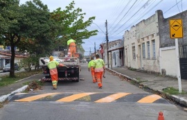 DMTT reforça sinalização em diferentes pontos da cidade