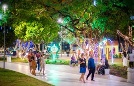 Vilas temáticas movimentam praças revitalizadas e impulsionam a economia em Maceió