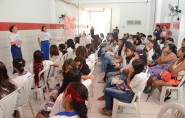 Ciclo de Cuidados promove diálogo sobre saúde feminina e prevenção à violência no Cras Bebedouro