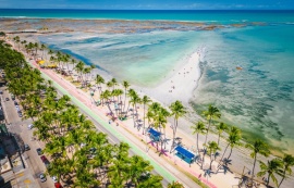 Maceió é o 3º destino mais buscado do Brasil para as férias de julho, aponta pesquisa da Decolar
