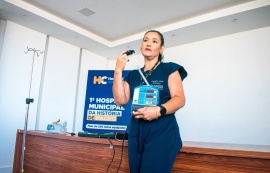 Hospital da Cidade realiza treinamento com equipe de enfermagem para reforçar segurança no uso de bombas de infusão