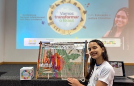 Escola Municipal Silvestre Péricles representa Maceió em conferência ambiental