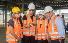 JHC visita obras de Complexo Educacional e de nova creche Gigantinhos em Maceió