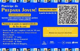 Prepara Jovem 2025 oferece qualificação profissional para público a partir dos 18 anos