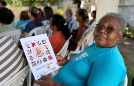 Grupo 60+ do Cras conclui projeto de oficina artística e educação financeira 