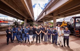 Segurança Cidadã remove estruturas irregulares ligadas ao crime no viaduto da antiga PRF