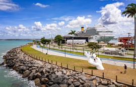 Maceió encerra temporada de cruzeiros como destaque no turismo marítimo nacional