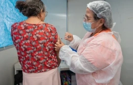 PAM Salgadinho possui ponto fixo de vacinação em funcionamento