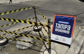 Centro recebe mais uma etapa da Operação Tampa Bueiro neste sábado (24)