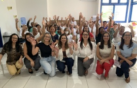 Idosas do Cras Sônia Sampaio participam de roda conversa com Defensoria Pública