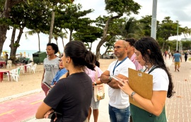 Comitê Gestor do PGI vistoria trecho da orla entre Pajuçara e Jacarecica nesse domingo (2)