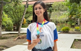 Medalhista da OBMEP representa estudantes alagoanos em evento internacional