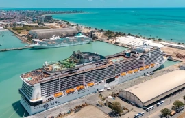 Maceió recebe primeiro cruzeiro de 2026 e mantém ritmo histórico da temporada no Porto de Jaraguá