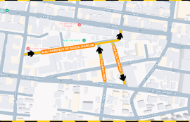 Novas alterações de sentido entram em vigor no bairro Poço no dia 11 de outubro