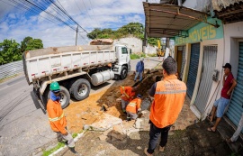 Afundamento de solo na Vila Saem foi causado por ligação clandestina