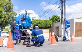 Operação Língua Suja identifica ligações irregulares de esgoto na Pajuçara