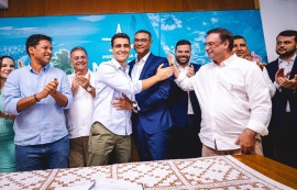 JHC empossa novo secretário da Indústria e Comércio e destaca capacidade de trabalho do empresário