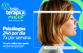 Programa de Teleterapia de Maceió atinge mais de 45 mil atendimentos