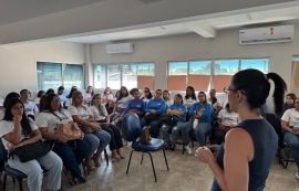 Profissionais do Saúde da Gente participam de oficina sobre programa de controle do tabagismo