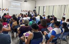Projeto “Ela Poderia Estar Aqui” promove palestra e reflexão com estudantes de escola municipal