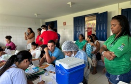 Programa Saúde dos Catadores beneficia a cooperativa Cooprel Benedito Bentes