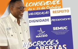 Prefeitura de Maceió abre inscrições para a Primeira Feira da Longevidade