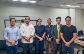 Secretário de Segurança Cidadã se reúne com a Polícia Federal para tratar de integração tecnológica e ações conjuntas de segurança