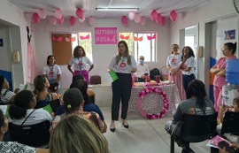 URS Maria da Conceição Paranhos realiza dia D de prevenção ao câncer de mama