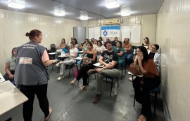 Saúde capacita profissionais da UPA Trapiche sobre doença meningocócica