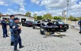 Cinco motos aquáticas são apreendidas em operação integrada no Porto de Maceió