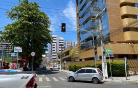 Novos semáforos em cruzamentos na parte baixa começam a funcionar no sábado (6)