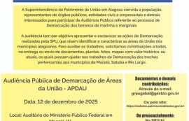 Audiência pública debate demarcação dos terrenos de marinha e marginais